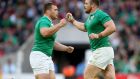 Jack McGrath and Cian Healy have traded places – largely due to the latter’s injury profile and McGrath starts against Italy. Photograph: Dan Sheridan/Inpho 