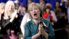 Democratic presidential candidate Hillary  Clinton  appears to be behaving like she might have something to lose in her race to win the Democratic nomination. Photograph: AP Photo/Charlie Neibergall