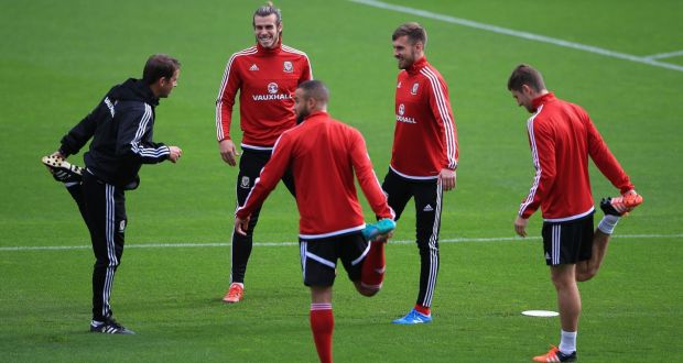 A point against Bosnia would secure Wales a place at Euro 2016. Photograph: PA