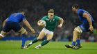 In the face of adversity, Ireland’s replacements against France delivered individual moments of calm excellence, particularly Ian Madigan, whose task at outhalf was hugely daunting. Photograph: Toby Melville/Reuters
