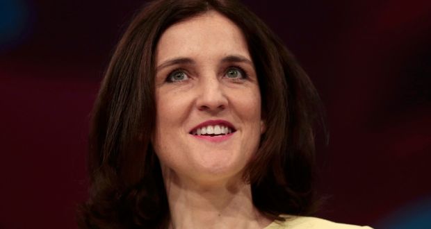 Northern Secretary Theresa Villiers who  published a report into the status of the IRA and other paramilitary groups on Tuesday. Photograph: Reuters 