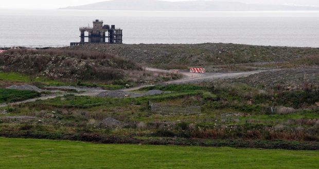 Roads cut through the site where EDF Energy’s Hinkley Point nuclear power station will be constructed in Bridgwater, southwest England. File photograph: Suzanne Plunkett/Reuters 