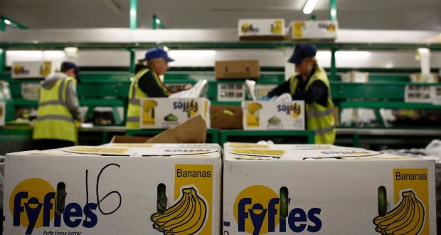 The aborted tie-up with Chiquita originally valued Fyffes at €1.22 a share. Yesterday, Fyffes share price closed at €1.49. Photograph: Simon Dawson/Bloomberg