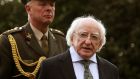 President of Ireland Michael D Higgins, now 74 years old, is more than half way through his seven-year term, which began in November 2011. Photograph: Brian Lawless/PA Wire