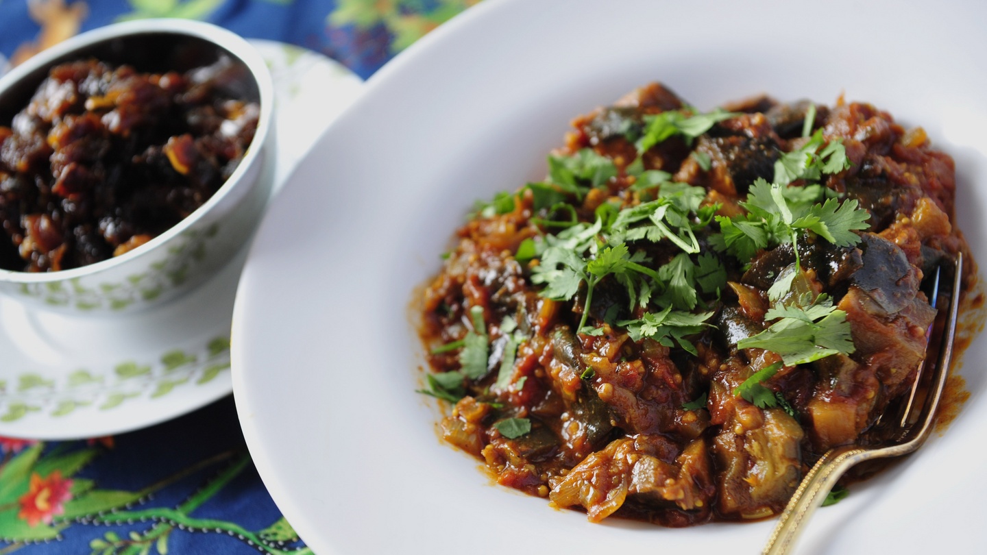 Recipe: Aubergine curry