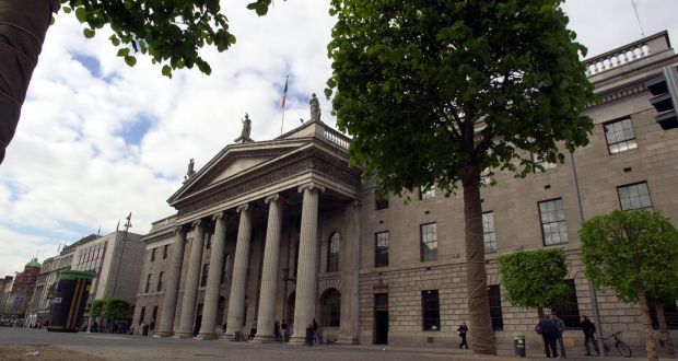 The GPO on O’Connell Street in Dublin. Photograph: Bryan O’Brien