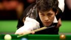 Thepchaiya Un-Nooh missed the black off its spot for a 147 against Neil Robertson at the UK Championships. Photograph: PA