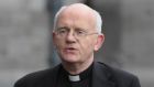 Auxillary Bishop of Dublin Eamonn Walsh: “Integrity is something with steely courage and love that we all associate with Dermot O’Mahony. And goodness cannot be destroyed.” Photograph: Brenda Fitzsimons / The Irish Times