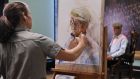 Áine Divine painting Ian McKellen