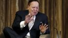   Las Vegas billionaire  and Sands  chief executive Sheldon Adelson: the Las Vegas Review-Journal   has confirmed a Forbes report that the billionaire casino mogul is its new owner.    Photograph: Tyrone Siu/Reuters