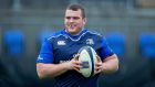 Jack McGrath has been favoured in the Leinster frontrow to Cian Healy, who will be on the bench. Photograph: Morgan Treacy/Inpho