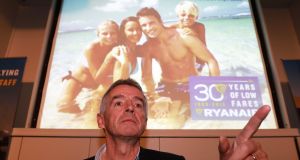 Ryanair chief executive  Michael O’Leary. Photograph: Nick Bradshaw