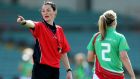 Referee Maggie Farrelly who makes history when she takes charge of Sunday’s McKenna Cup clash between  Fermanagh and St Mary’s at Brewster Park, Enniskillen. Photograph: Ryan Byrne/Inpho