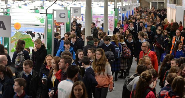 The 52nd BT Young Scientist & Technology Exhibition at the RDS. Photograph: Alan Betson/The Irish Times