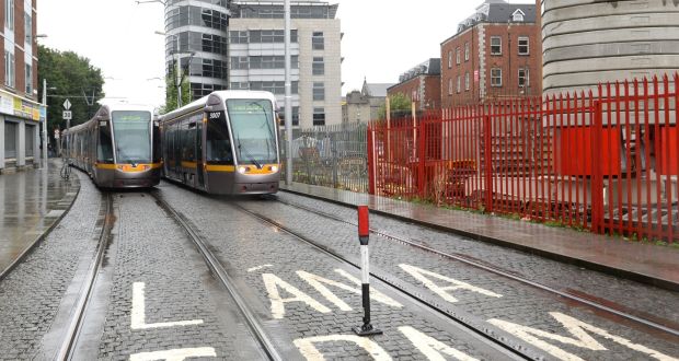 Luas operator Transdev claims drivers are seeking pay rises of more than 50 per cent, which the company is not in a position to pay. Photograph: The Irish Times 