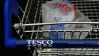 Tesco Plc climbed 6.1 percent after reporting its first sales growth in more than four years. Photograph: Luke MacGregor/Reuters