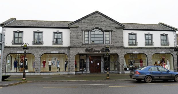 McElhinneys store in Athboy, Co Meath, the owners of  which are resisting receivers. Photograph: Eric Luke/The Irish Times