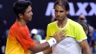 Rafael Nadal was dumped out of the Australian Open first round by Fernando Verdasco. Photograph: AP