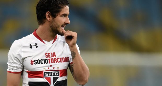 Alexandre Pato is valued at around £10 million. Photograph:  Buda Mendes/Getty Images