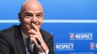 UEFA General Secretary Gianni Infantino is  hoping to replace Sepp Blatter as president of Fifa. Photograph: Alain Grosclaude/AFP/Getty Images