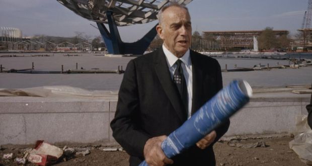 Builder, wrecker, blinkered visionary: Robert Caro writes that “to free his hands for the grab” of power, Robert Moses “shook impatiently from them the last crumbs” of his principles. Photograph: Joe Scherschel/National Geographic/Getty Images