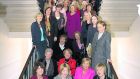 Current and former female members of the Oireachtas in Leinster House. Photograph: Houses of the Oireachtas collection 