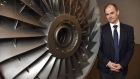  Rolls-Royce’s new chief executive Warren East: He was forced to issue a profits warning on only his second day in the job and later in the year shocked the market when he admitted that he could not rule out another warning.  Photograph: Toby Melville/Reuters