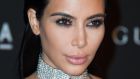 Kim Kardashian: passion for contouring. Photograph: Valerie Macon/AFP/Getty Images