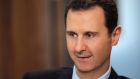 Syrian President Bashar al-Assad: “If we negotiate, it does not mean that we stop fighting terrorism”. Photograph: Joseph Eid/AFP/Getty Images