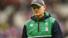 Ireland coach Joe Schmidt:   was without  three front-line props,  Iain Henderson,  Peter O’Mahony, Luke Fitzgerald,  Tommy Bowe, Keith  Earls and Simon Zebo. Photo: Andrew Matthews/PA 