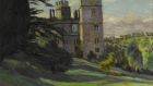 ‘Lismore Castle with Mrs Hammersley in the Foreground’ by Duncan Grant, which the Duchess of Devonshire had   hanging in her bedroom at Chatsworth Estate