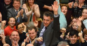 Billy Kelleher of Fianna Fáil who was  elected at Cork North Central. Photograph: Michael Mac Sweeney/Provision. 