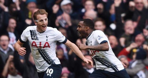 Danny Rose scored Tottenham’s winner over Swansea. Photograph: Reuters