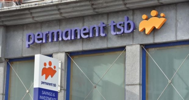 Permanent TSB was weighed down by exceptionals in its full-year figures, and slipped 7.28 per cent to €2.80. Photograph:  Alan Betson