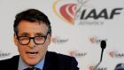  Sebastian Coe: ‘There are no immediate sanctions — it is just a wake-up call at this point — but serious sanctions, provided for under IAAF rules, will only be considered if they don’t comply with council requirements.’ Photograph: Epa