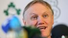 Joe Schmidt: “It is something that I’ve committed to, making a decision once we get back from Africa.” Photo: Billy Stickland/Inpho