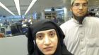 Tashfeen Malik and her husband Syed Farook: the pair killed 14 people and injured 22 in San Bernardino, California last December. The FBI says it has accessed Farook’s phone with the help of a third party. 