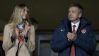 President of AS Monaco Dmitri Rybolovlev and his daughter Ekaterina Rybolovlev. Photograph: Jean Catuffe/Getty Images