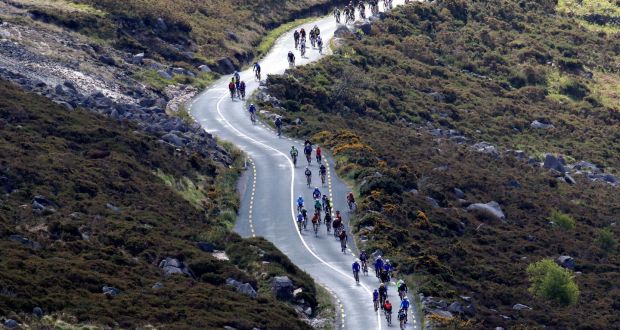 The Wicklow 200km cycle ride: there are a few important differences between urban and rural cycling. Photograph: Nick Bradshaw