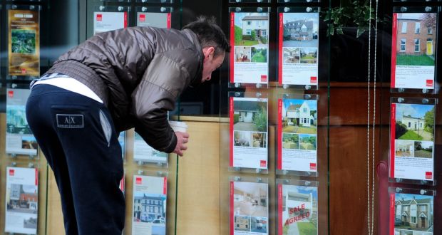 Property search: figures from Myhome.ie indicate that the average national asking price is now €208,000. Photograph: Aidan Crawley/Bloomberg