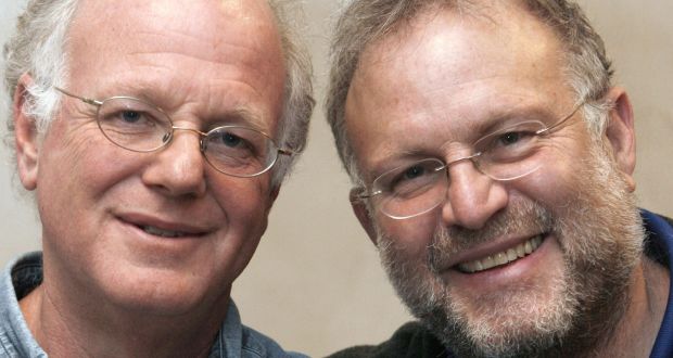 Vermont ice-cream entrepreneurs Ben Cohen and Jerry Greenfield in 2010. File photograph: Toby Talbot/AP Photo
