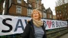 Una Heaton, curator of the Frank McCourt Museum, who is trying to buy the building. Photograph: Marie McCallan/Press 22