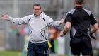 Clare manager Davy Fitzgerald: “That is what hurling is all about. You want a man’s game; you want it toe to toe.” Photograph: Ryan Byrne/Inpho