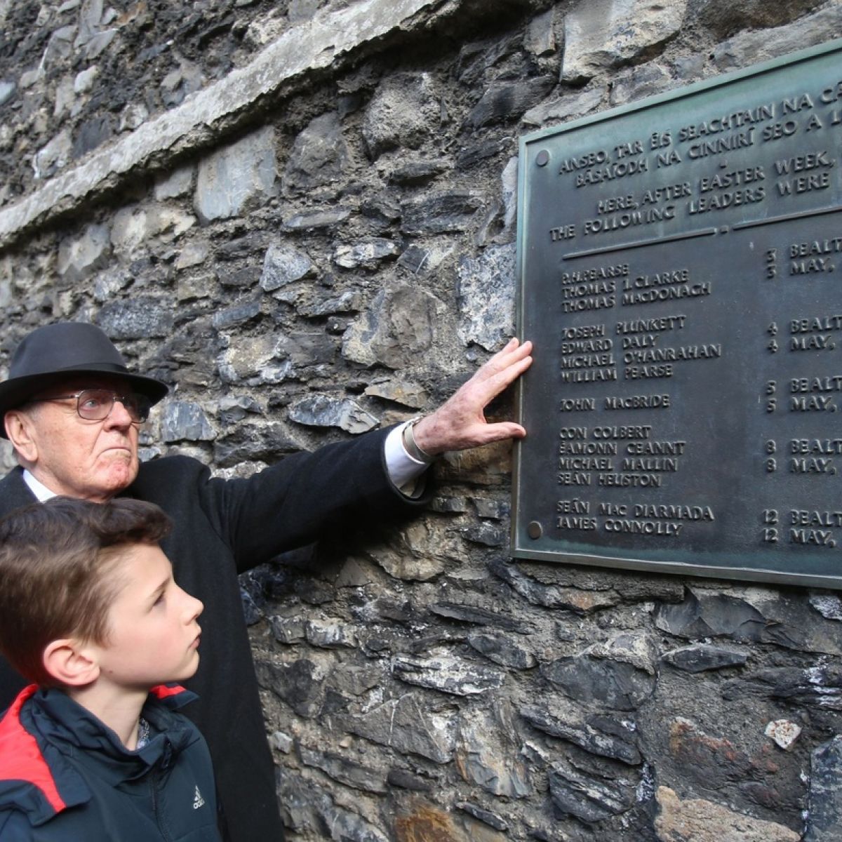 Executed Rising rebels honoured at Kilmainham Gaol