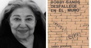 Carmen Berenguer, author of  Bobby Sands desfallece en el muro