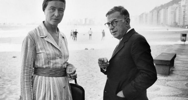 Simone de Beauvoir and Jean-Paul Sartre: giants of 20th-century philosophy. Photograph: STF/AFP/Getty