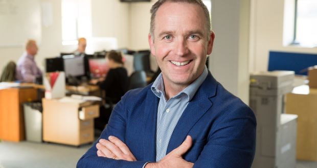 Paul Jacobs of Smart Storage. He secured €65,000 for a 20 per cent stake in the company on the programme Dragons’ Den in 2012.