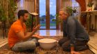 Baz Ashmawy (right) is taught how to do Wudu in his two-part RTÉ2 series ‘Baz: The Lost Muslim’