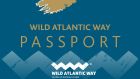 The Wild Atlantic Way “passport” can be stamped with motifs at post offices.