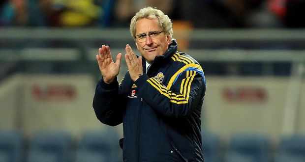 Sweden manager Erik Hamren: “One victory might be enough, so the winner between us and Ireland is important. It’s a key game.”  Photo: Getty Images